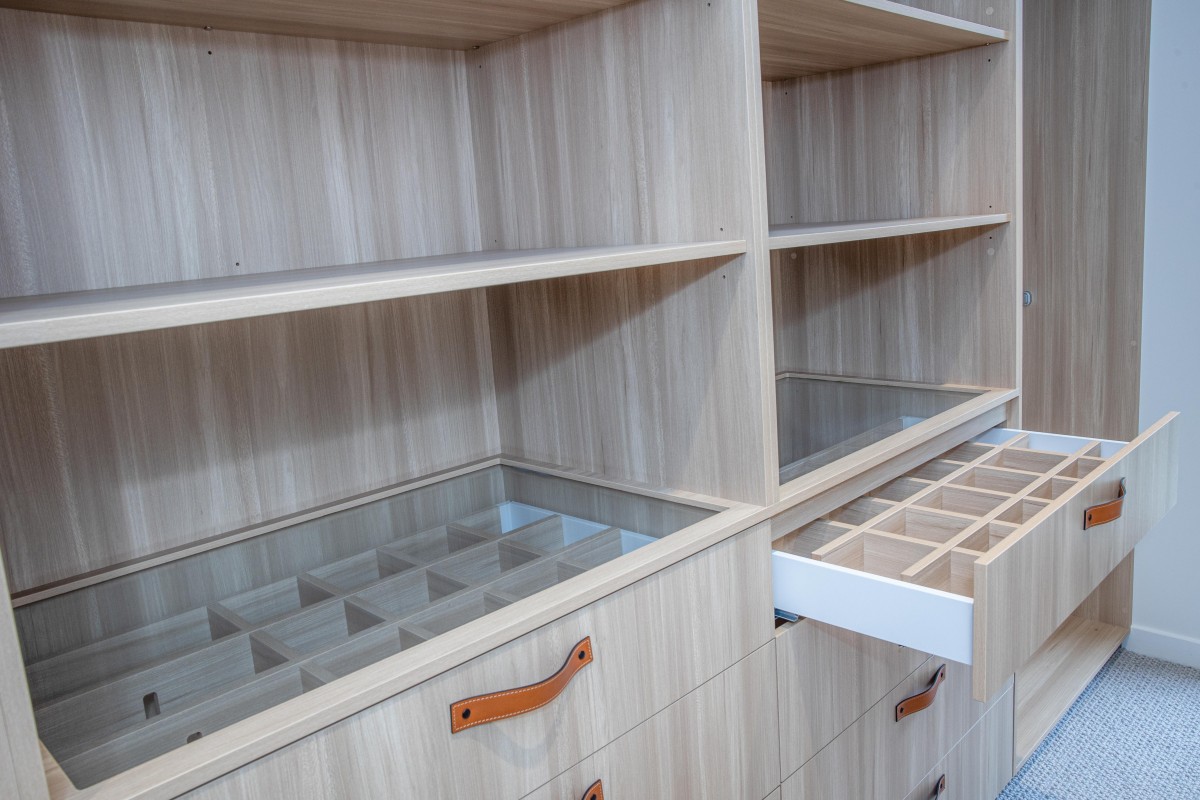 Transitional cabinetry